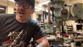 Making Quick Change Die Plates for Coal Ironworks 16+ Hydraulic Press part 1