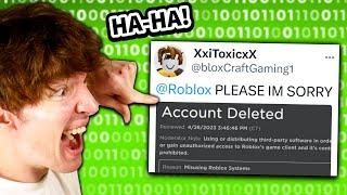 ROBLOX JUST FIXED HACKING AND BANNED HACKERS