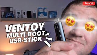 Schluss mit USB-Stick-Chaos: Mit Ventoy alle Betriebssysteme auf einem Stick!