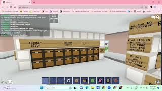 Tour of MINECRAFT school built by me and Umbre!