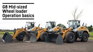 G8 Mid-sized wheel loader - Operation basics | Liebherr