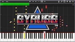 Gyruss [NES] - Main Theme【Synthesia Remake】