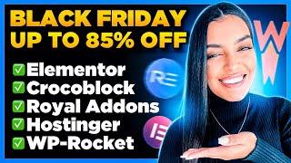  Black Friday 2023: SUPER DISCOUNTS from Elementor Pro, Crocoblock, WP-Rocket, Hostinger and Royal