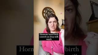 Will birth control drop my milk supply?