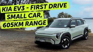 Kia EV3 first drive - Small SUV, big range!