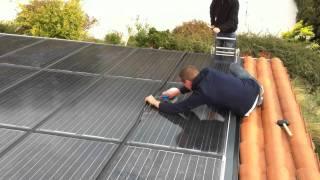 ECOVERTEC: installation toit solaire Solarworld photovoltaique à Communay (69)