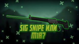 M1A или SIG SNIPE? | STALCRAFT "В ДВУХ СЛОВАХ"