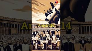 In Brief: Article 114 of the Constitution of India #upsc  #constitutionofindia #article114 #shorts
