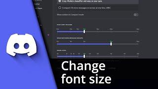 How to change font size in Discord | Discord font size  Tutorial