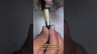 Manual replacement of the leather head simple tutorial
