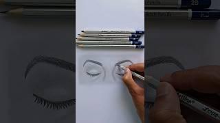  CLOSED EYES DRAWING Close eyes practice, @RapidFireArt #viralshort #shorts #closeeyes #eyes.