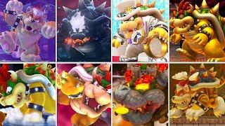 All Final Castles + All Final Bosses in Super Mario Game Series Collection (No Damage)