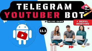 How to create telegram inline bot, how to send youtube video with inline bot. Yotube api in Telegram