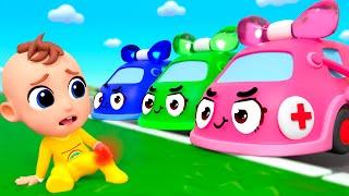 Super Ambulance to the Rescue | Nursery Rhymes & Kids Songs | Tinytots
