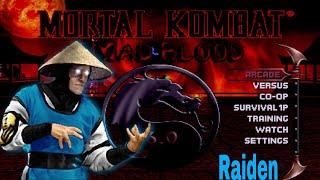 Mortal Kombat Mad Blood Raiden Playthrough