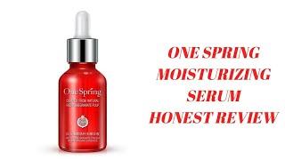 One spring moisturizing serum review|Beauty secret by samira