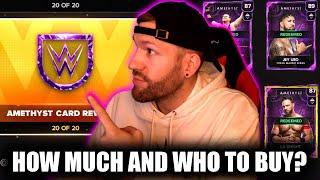 UNLOCKED A DIAMOND! AMETHYST MARKET IS OPEN! AHHHH! WWE2K23 My Faction *HUGE UPDATE*