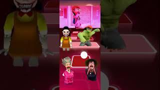 Squid Game Exe, Nick Hulk Exe, Mr Beast Exe, Scary Teacher Exe - Coffin Dance | Tiles Hop EDM Rush