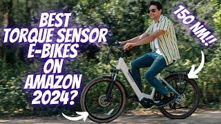 5 Best Torque Sensor Electric Bikes On Amazon 2024!