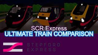 ULTIMATE SCR express train comparison 801vs220/221vsHST