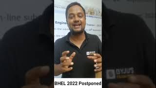 BHEL Given Surprise Before Diwali | BHEL 2022 | BHEL Exam Update | BYJU'S GATE