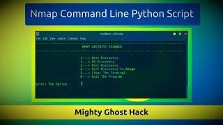 NMAP Command [Python Script]