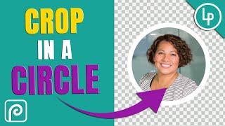 How to Crop in a Circle in Photopea | Learn Photopea