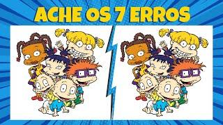 ENCONTRE OS 7 ERROS NA IMAGEM OS ANJINHOS (RUGRATS) | QUIZ DA GALERA