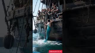 Mermaid wow my bord unbelievable  #youtubeshorts#shorts #mermaid #cute