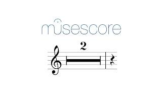 How to create a Multimeasure Rest in Musescore 3