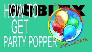 (2023 UPDATED) Roblox How to Get The "PARTY POPPER" Badge [Epic Minigames]