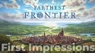 Trying this incredible Early Access Banished Like City Builder Game | Farthest Frontier Gameplay