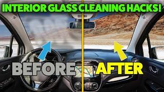 How to Clean the INSIDE of Your Windshield With No Streaks (Easy Hacks)