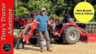 Tricks To Use A Box Blade On a Tractor