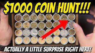 $1000 GOLD Dollar Coin Roll Hunt and Album Fill - #8