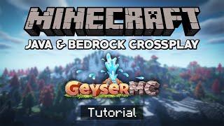 Minecraft Java & Bedrock Crossplay Server (GeyserMC Tutorial)