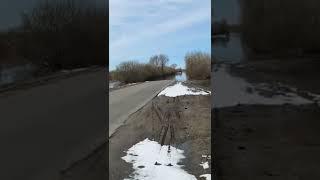 между 1ми и 2ми деревеньками