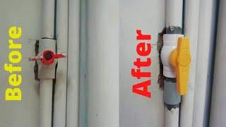 PVC Valve (Apaxx) Replacement  Full Video l Changing Old Valve