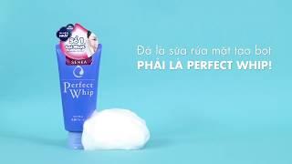 Senka Perfect Whip - Sạch hoàn hảo với bọt tơ tằm trắng mịn 1