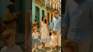 Prince Harry and kids in Cuba #Cuba #cute #havana #travel #family #holiday #shorts #fyp #fun #luxury