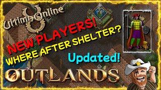 Starting on Shelter, New Player & Beyond.. Where to go? BEST MMORPG Ultima Online 2023 UO OUTLANDS