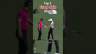 Top 5 Most Insane Spin Shots in Golf History 