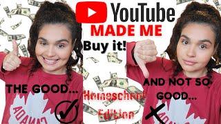 YouTube Made Me BUY IT! HOMESCHOOL EDITION - Things we love and things that did not work for us!