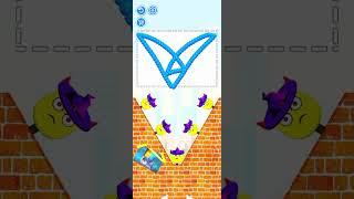 Draw To Smash:Gaming short puzzle game lavel3755#drawtosmash #shortsfeed #puzzle #game