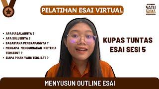 Sesi 5 | Menyusun Outline Esai