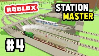 Building BIGGER PLATFORMS at My Station in Roblox Station Master #4