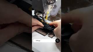  Behind the Build: Sewing Webbing on Backpack Straps #gfbags #sewing #bagfactory #diy #viralvideo
