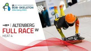 Altenberg | BMW IBSF World Championships 2020 - Women's Skeleton Heat 4 | IBSF Official