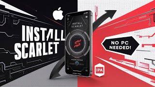 Latest Method to Install Scarlet on iPhone (iOS 17&18)|Install IPA Files on iPhone & iPad Without Pc