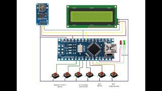 Часы на модуле DS 3231+Arduino+FlProg Часть 2